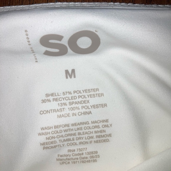 SO Lace sleeve Square neckline Bodysuit M - Picture 9 of 11